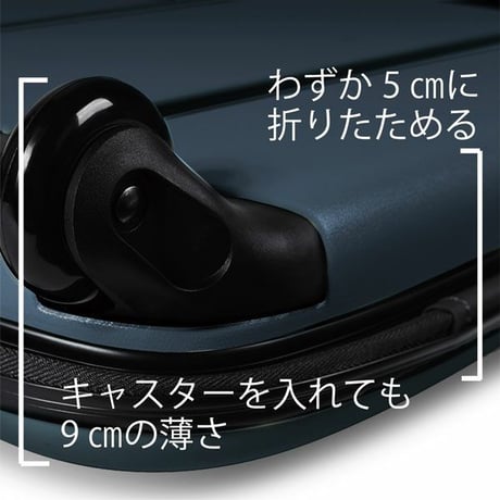 Rollink ローリンク FLEX キャリーバッグ スーツケース フォーダブルスーツケース 40L キャリーバッグ 折りたたみ可能 小型 ファスナー ジッパー 海外 国内 旅行