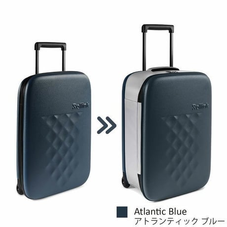 Rollink ローリンク FLEX キャリーバッグ スーツケース フォーダブルスーツケース 40L キャリーバッグ 折りたたみ可能 小型 ファスナー ジッパー 海外 国内 旅行