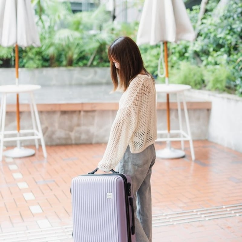 スーツケース♡くすみカラー ミルクベージュ Mサイズ スーツケース♡くすみカラー ミルクベージュ Mサイズ - メルカリ