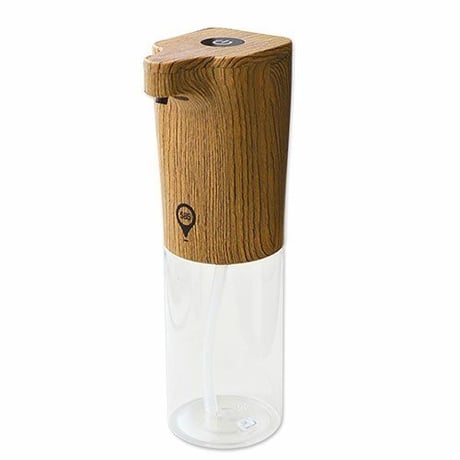 bcl ビーシーエル オートディスペンサー ジェル 液体用 300ml ハンドソープ 食器用洗剤 キッチン 洗面所などに適用 ホワイト ブラックストーン ウッド