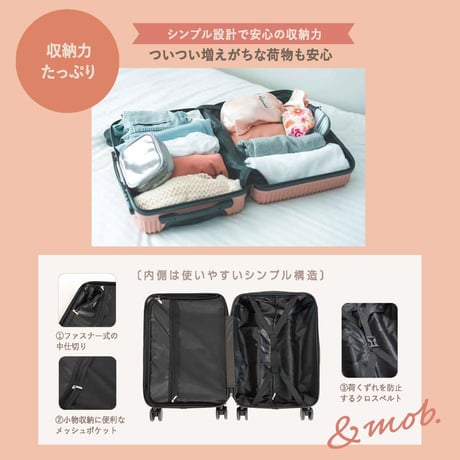 スーツケース キャリーケース キャリーバッグ Sサイズ 1泊～3泊 35L 縦型 くすみカラー 機内持ち込み可能 TSAロック 軽量 静音 小型 海外 国内 旅行 かわいい おしゃれ 女子旅