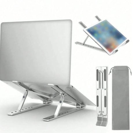 ートパソコンスタンド アルミ PCスタンド パソコン台 ノートPC macbook laptop stand ラップトップ PC1台