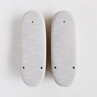 〈なおきちの草履〉フラワーレース・ライトグレー