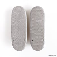 〈なおきちの草履〉スネーク・グレー