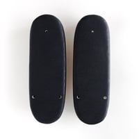 〈なおきちの鼻緒〉フラワーレース・ブラック