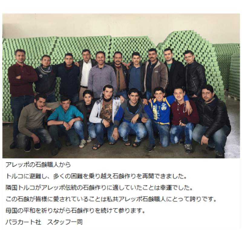 アレッポのソープ ノーマル 20個セット アレッポの石鹸職人からの