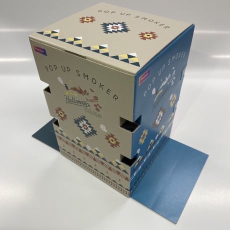 ポップアップスモーカー　ハロウィンver（ダンボール製　燻製器）