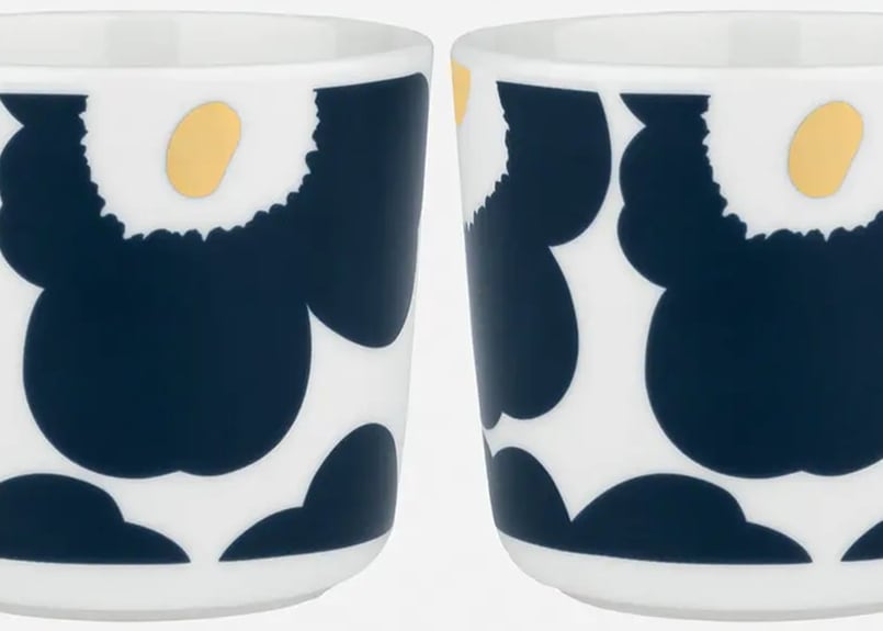 マリメッコ UNIKKO COFFEE CUP ウニッコ ラテマグ 2DL 2PCSセット ダ