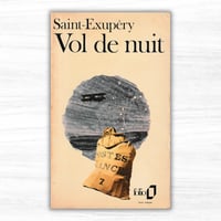 フランス語版『夜間飛行』：Vol de nuit（Gallimard / Collection folio）