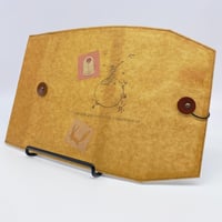 【Quaint Design】新書判ブックカバー（ワックスペーパ・クロス）