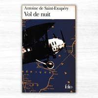 フランス語版『夜間飛行』：Vol de nuit（Gallimard / Collection folio）