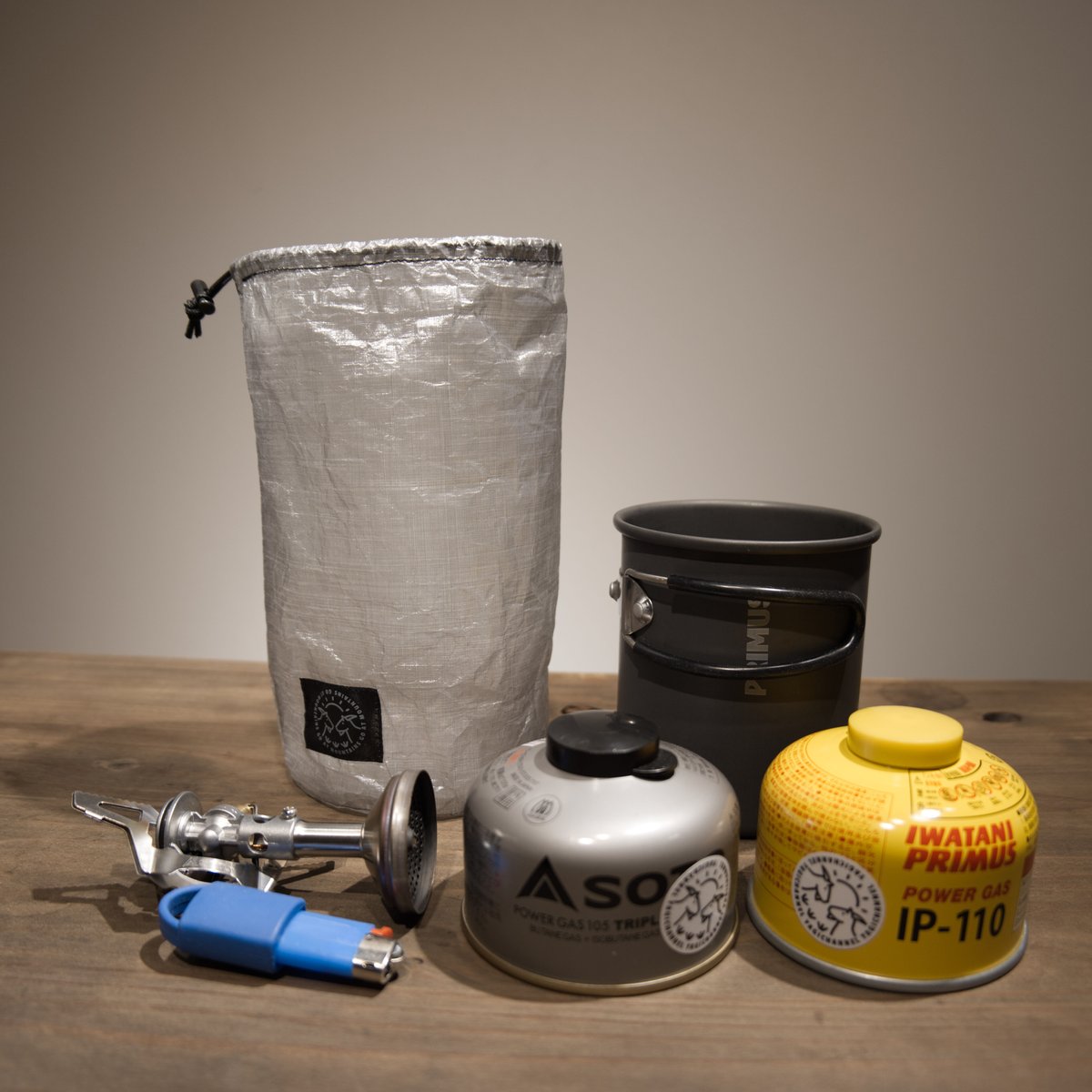 TMR/LTクッカー330＋DCFダイニーマ収納袋他 TMR/LTクッカー330＋DCFダイニーマ収納袋他 CookerBag Mountain