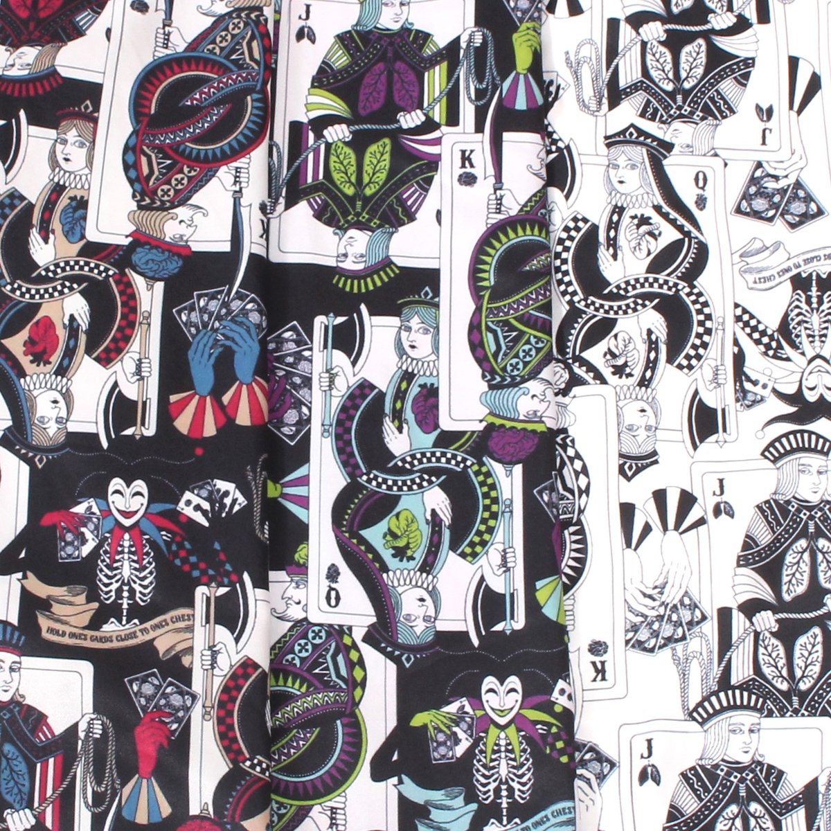 DXMOUVE】臓器トランプ柄レトロシャツワンピース/DX0093 | DXMOUVE