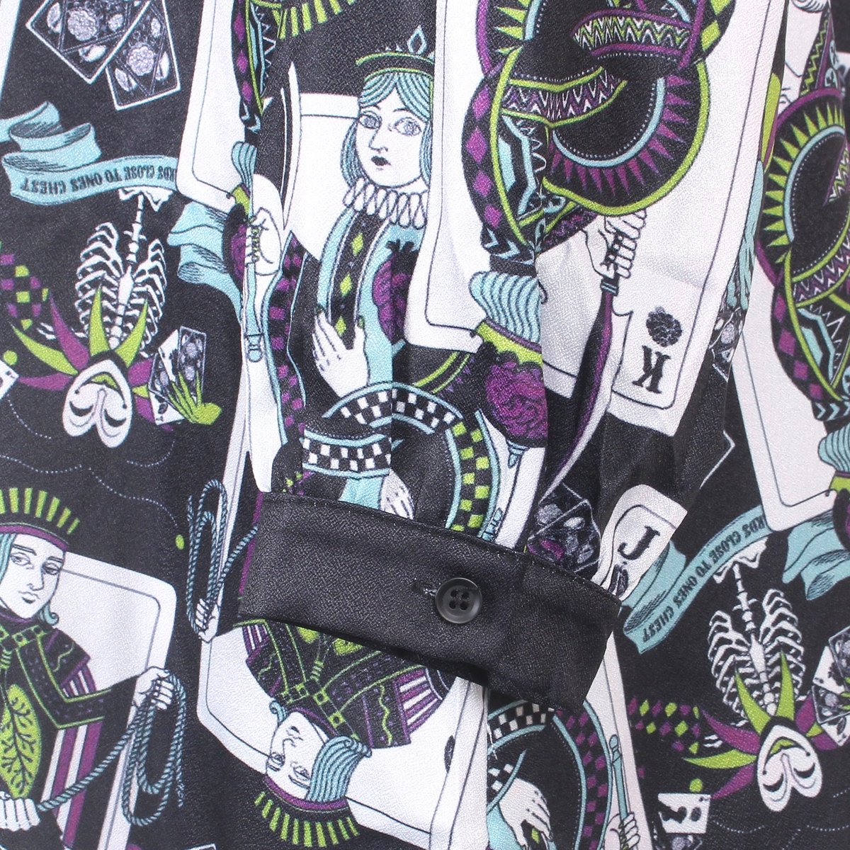 DXMOUVE】臓器トランプ柄レトロシャツワンピース/DX0093 | DXMOUVE