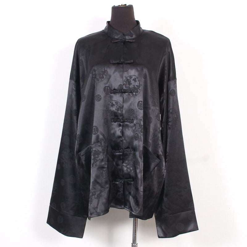 DXMOUVE】サテンチャイナシャツ/DX0071 | DXMOUVE