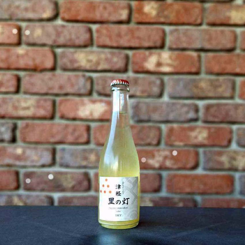 津軽 里の灯 DRY 375ml【里いちみ】 | 青森シードル『ヨリドリ・ミドリ』