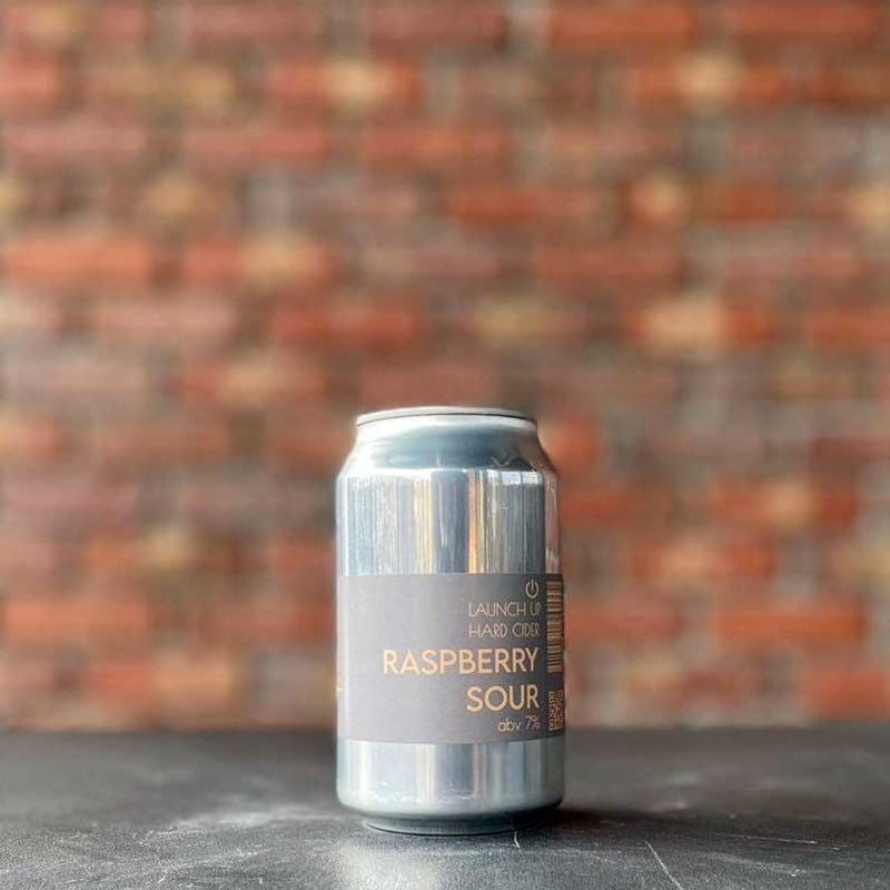 LAUNCH UP HARDCIDER RASPBERRY SOUR 330ml【白神ワイナリ