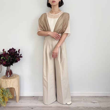 2WAY tulle salopette