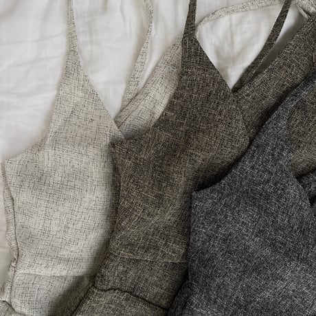 Halter neck summer tweed OP