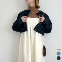 Denim Short Blouson