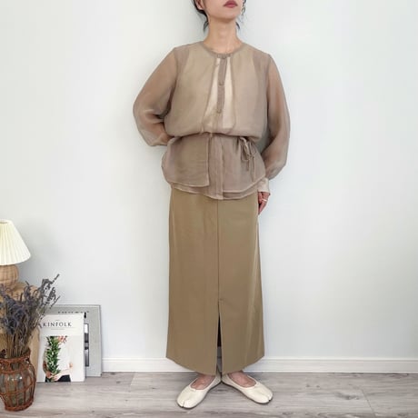 organdy layered BL