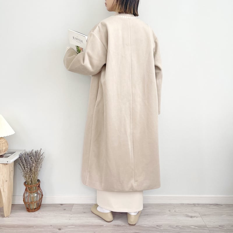 Asymmetry Long Coat | MëKLIM