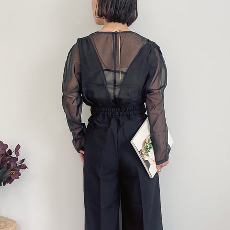 2WAY tulle salopette