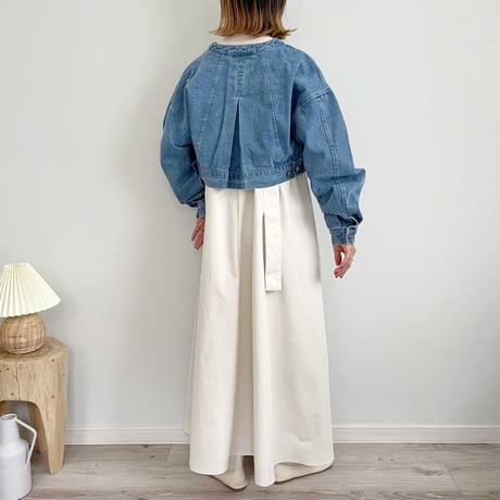 Denim Short Blouson