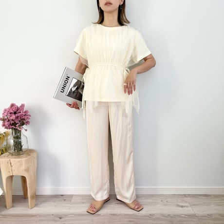 Tulle Docking Gather Tops