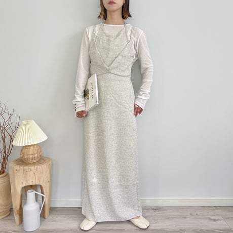 Halter neck summer tweed OP