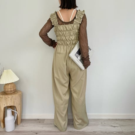 Heather Ester Shirred Salopette
