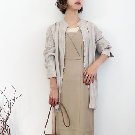 Stand collar shirt