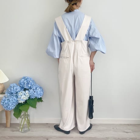 High Waist Salopette