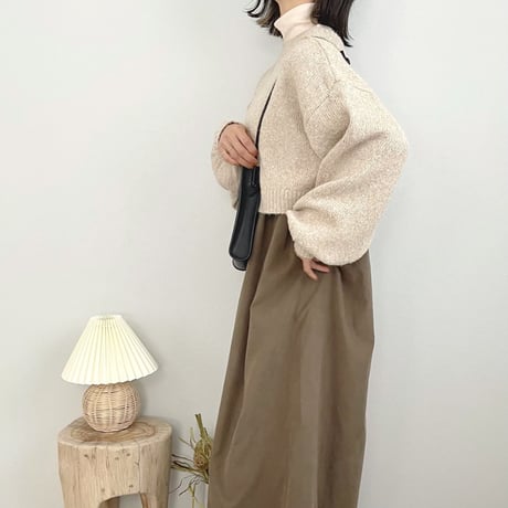 cropped pullover