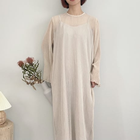 chiffon OP Set 〔Ivory〕