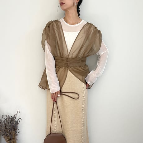 wave mellow knit SK