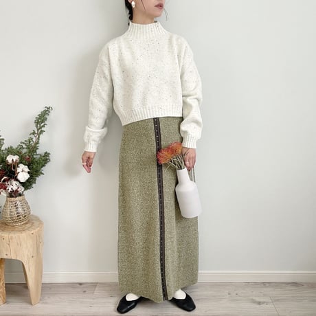 2WAY Hook knit SK