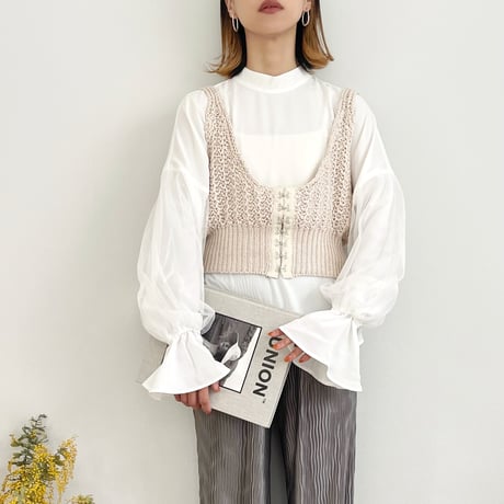 Tulle Sleeve BL