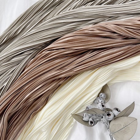 Shiny Pleated PT