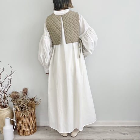 Collared Style 2WAY Quilt Vest