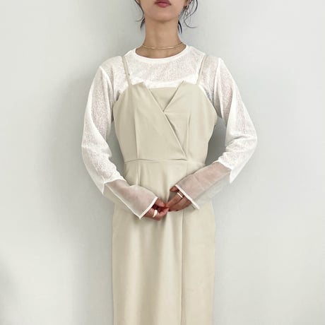 organdy cuffs TOPS