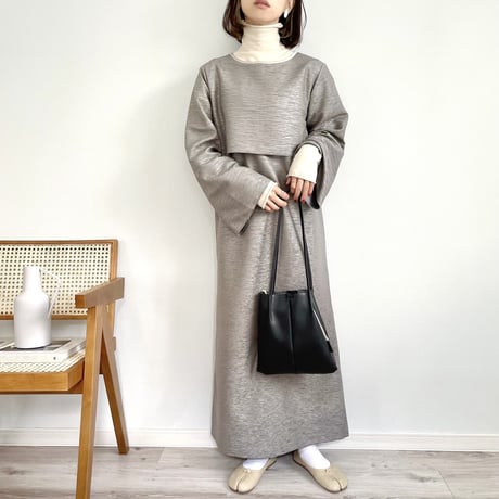 slit sleeve layered OP