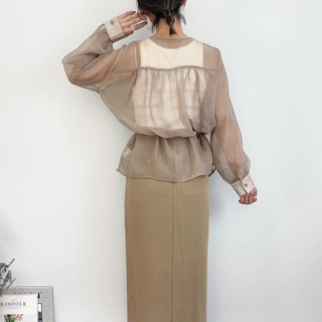 organdy layered BL