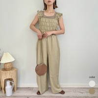 Heather Ester Shirred Salopette