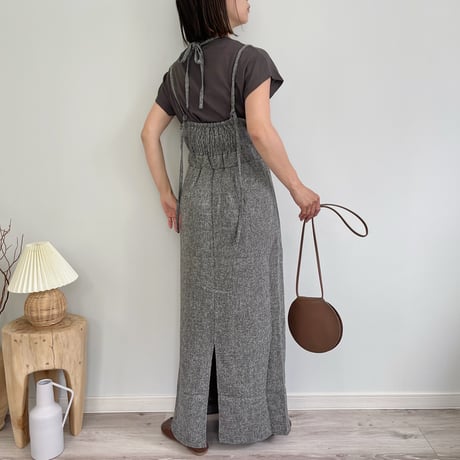 Halter neck summer tweed OP