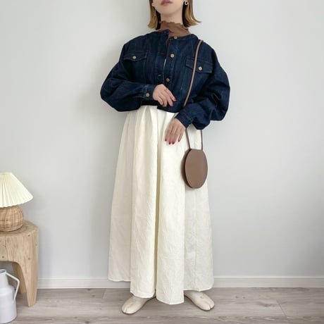 Denim Short Blouson