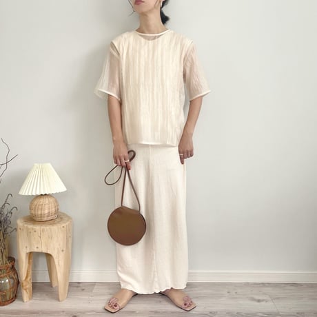 clash organdy shirt