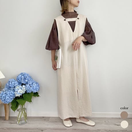 Linen touch 2WAY JSK