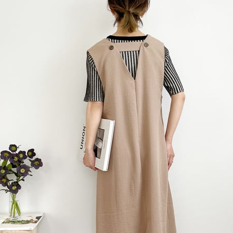 Linen touch 2WAY JSK