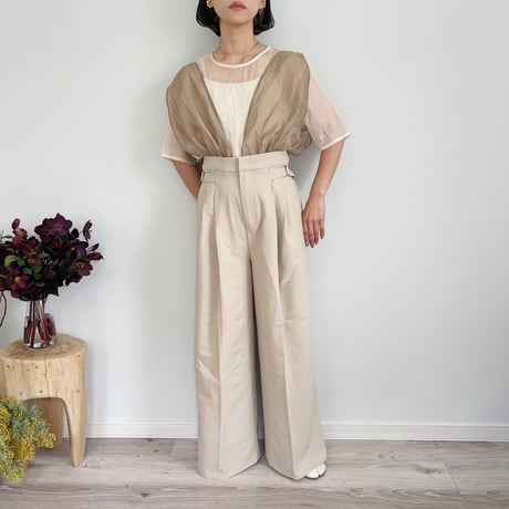 2WAY tulle salopette